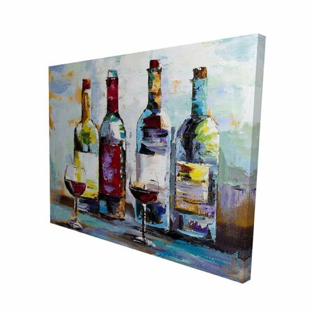 FONDO 16 x 20 in. Wine Tasting-Print on Canvas FO2795056
